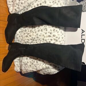 ALDO SEVAUNNA Over the Knee Faux Suede Boot-Size 9
